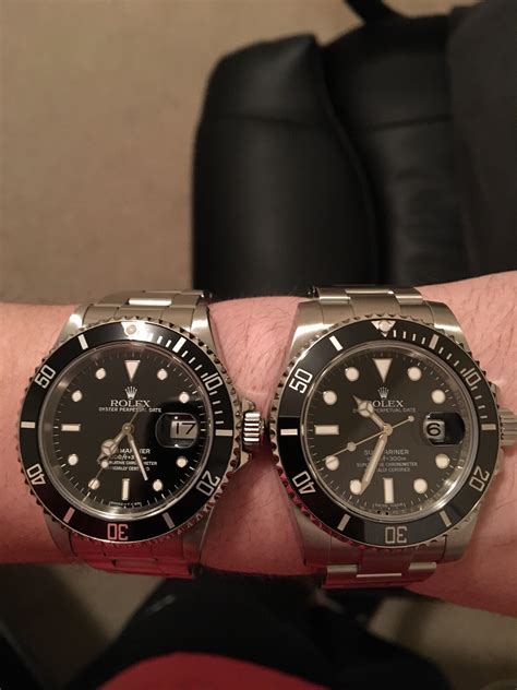 rolex submariner old vs old|rolex submariner changes by year.